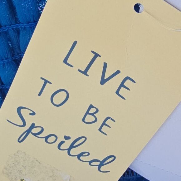 Spoiled Teal Backless Dress - Picture 9 of 9